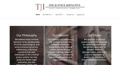 Desktop Screenshot of justiceinc.org