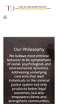 Mobile Screenshot of justiceinc.org